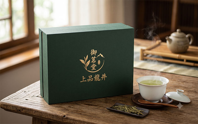 华芢企业高端茶礼定制包装设计