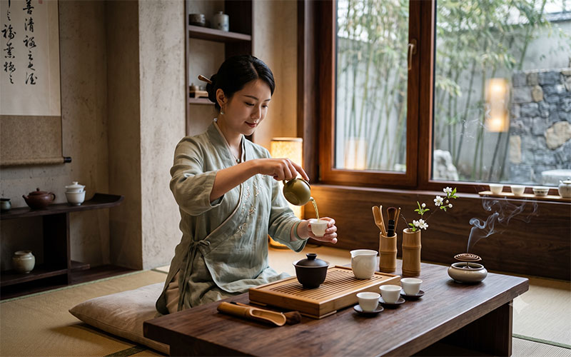 华芢茶业体验馆高端私人茶艺沙龙